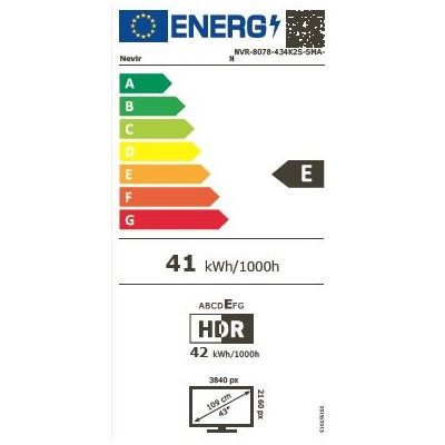 TV NEVIR NVR-8078-434K2S-SMA-N