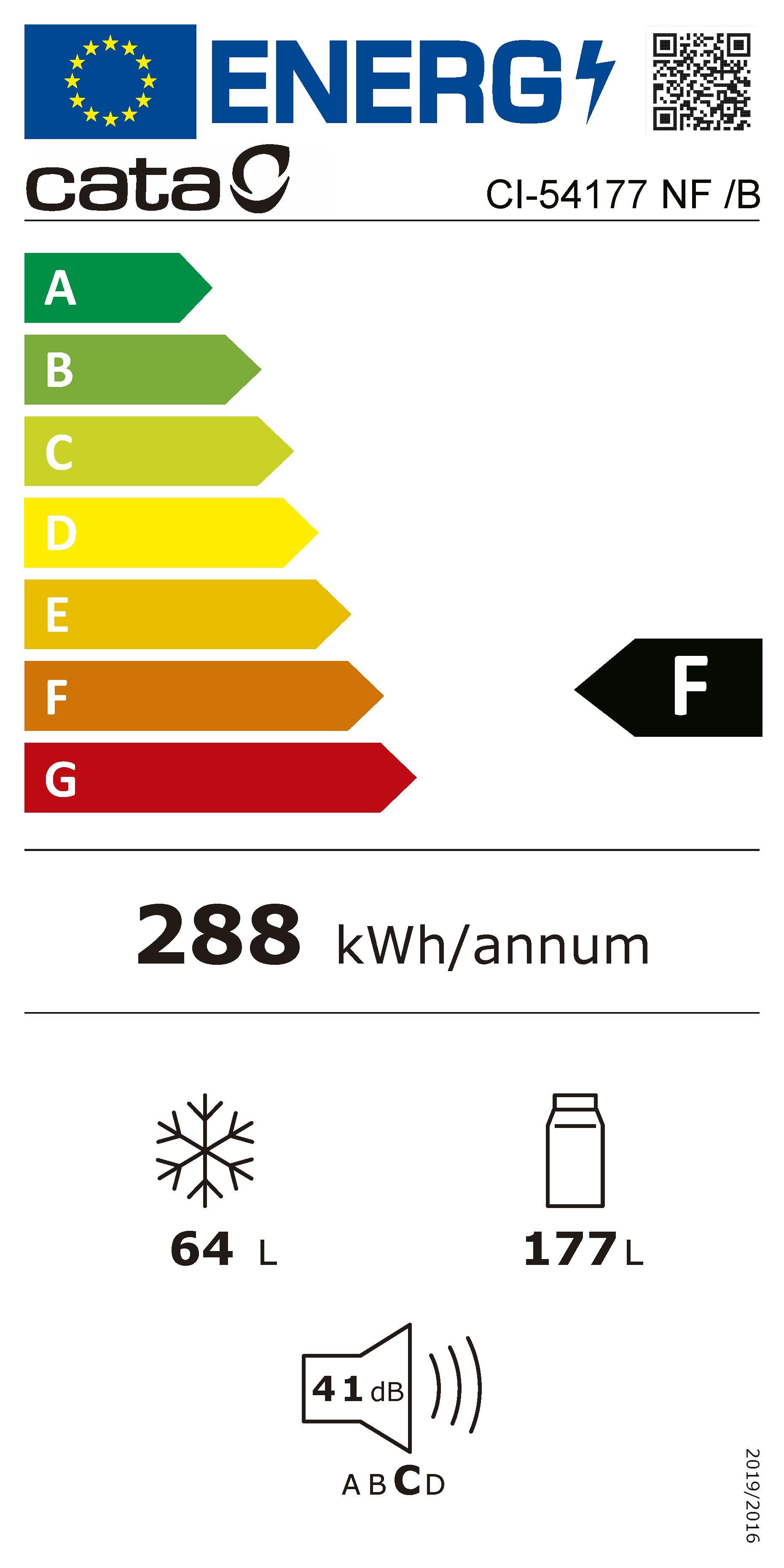 Etiqueta de Eficiencia Energética - 7800079