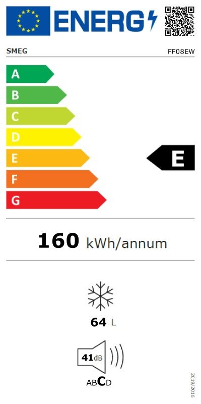 Etiqueta de Eficiencia Energética - FF08EW