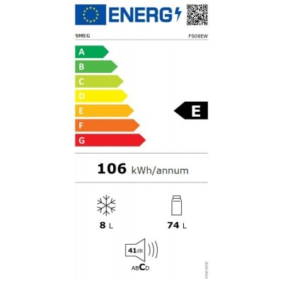 Frigorífico SMEG FS08EW