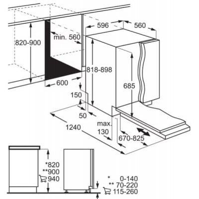 Lavavajillas AEG FSE54600Z