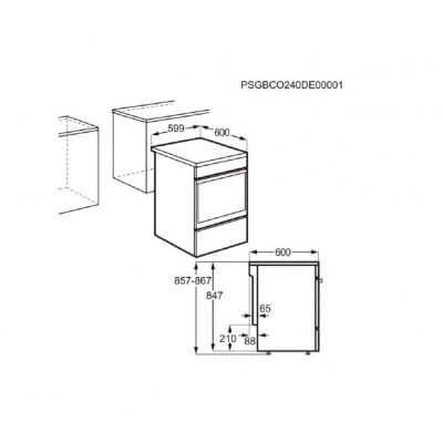 Cocina ELECTROLUX LKR620066W