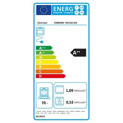 Horno ELECTROLUX EOB8S09X