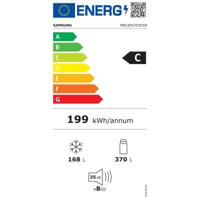 Combi SAMSUNG RB53DG703CS9EF