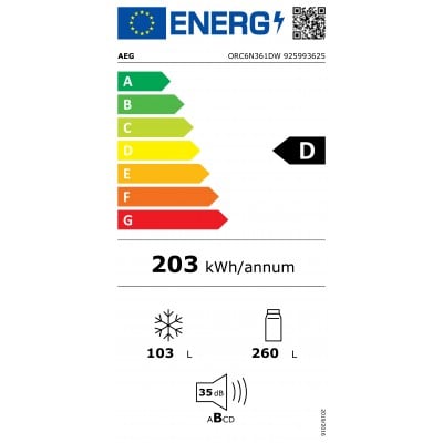 Combi AEG ORC6N361DW