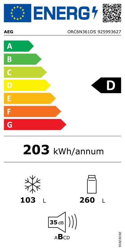 Etiqueta de Eficiencia Energética - 925993627