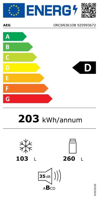 Etiqueta de Eficiencia Energética - 925993672