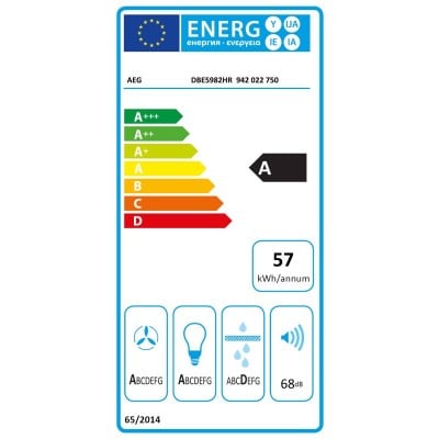 Campana AEG DBE5982HR Breeze 90cm