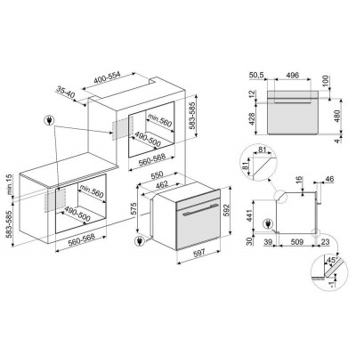 Horno SMEG SO6101S2B3