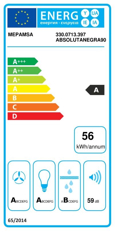 Etiqueta de Eficiencia Energética - 330.0713.397