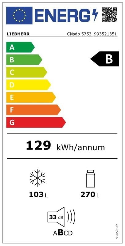 Etiqueta de Eficiencia Energética - CNsdb 5753