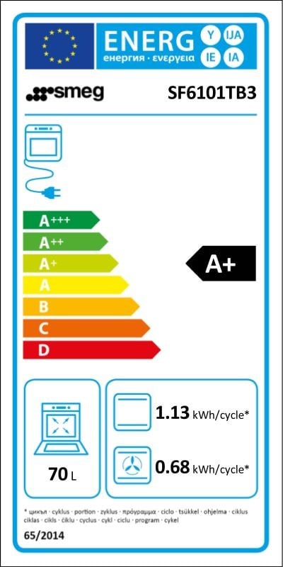 Etiqueta de Eficiencia Energética - SF6101TB3