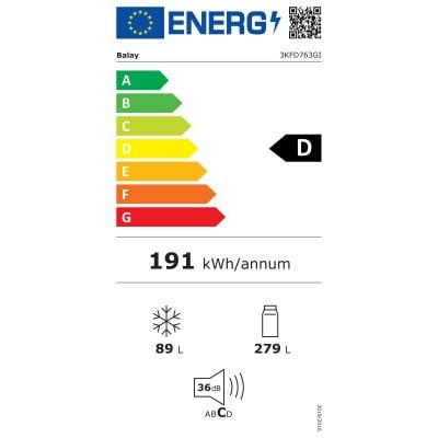 Combi BALAY 3KFD763GI