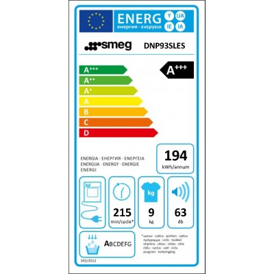 Secadora  SMEG DNP93SLES