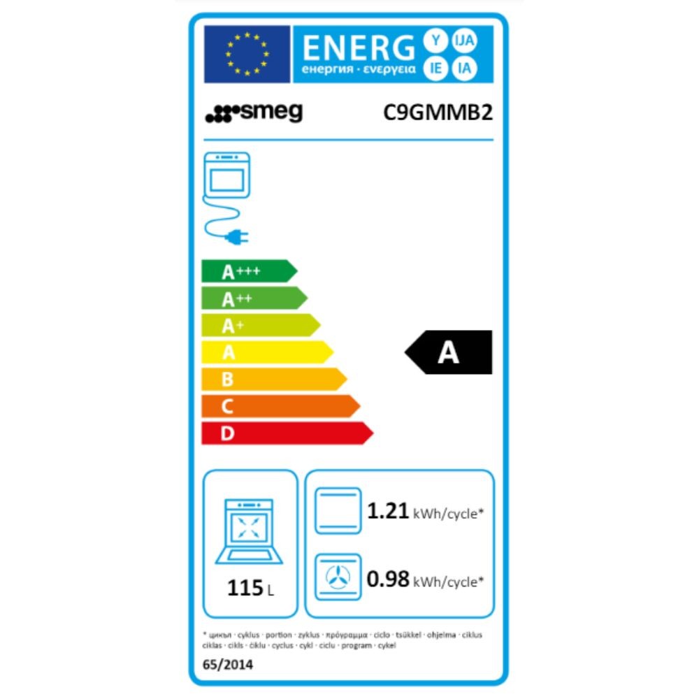 Etiqueta de Eficiencia Energética - C9GMMB2