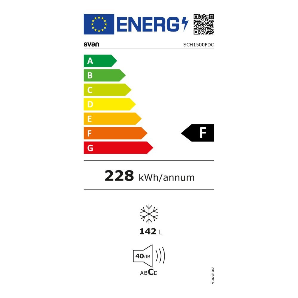 Etiqueta de Eficiencia Energética - SCH1500FDC