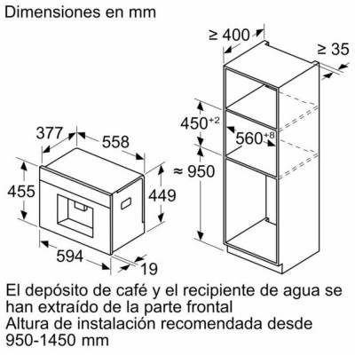 Cafetera Integrable BOSCH CTL7181B0