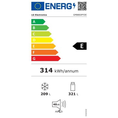 Frigorífico LG GMB860PYDE