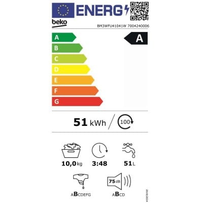 Lavadora BEKO BM3WFU41041W