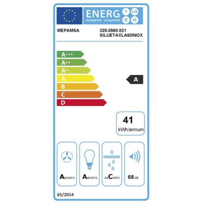 Campana MEPAMSA Silueta XLA 60 Inox