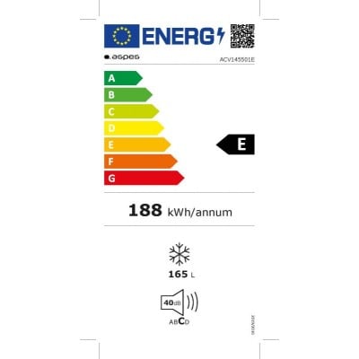 Congelador ASPES ACV145501E