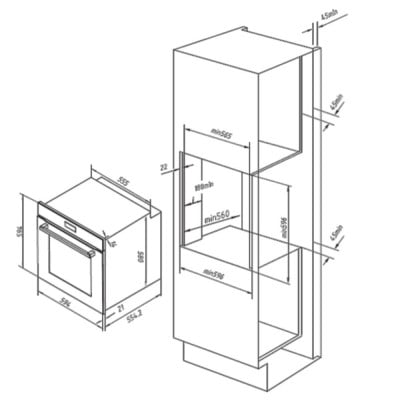 Horno CECOTEC Bolero Hexa AF316000