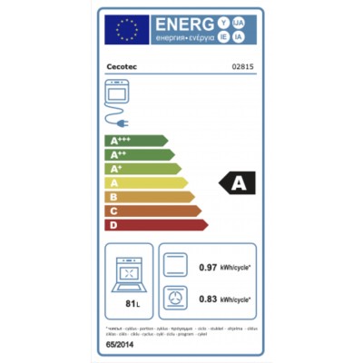 Horno CECOTEC Bolero Hexa AF316000