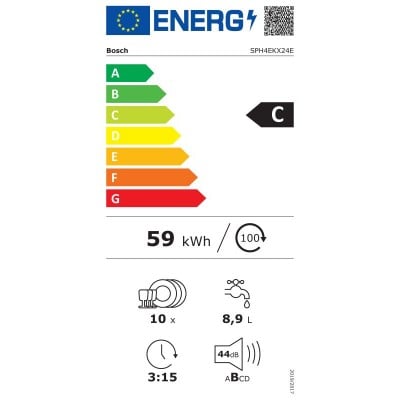 Lavavajillas BOSCH SPH4EKX24E