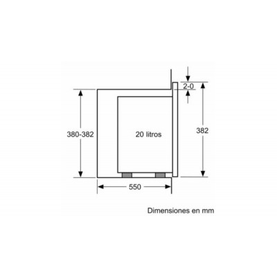 Microondas BOSCH BFL524MW0