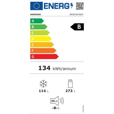 Combi SAMSUNG RB38T607BS9/EF