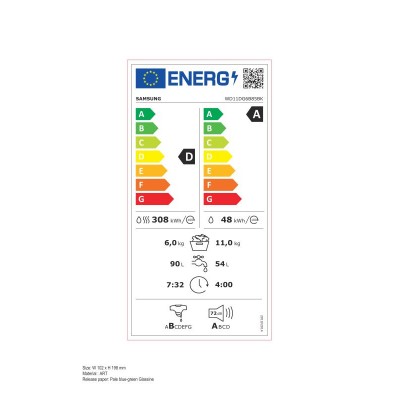 Lavasecadora SAMSUNG WD11DG6B85BKU3