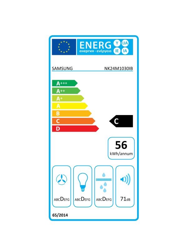 Etiqueta de Eficiencia Energética - NK24M1030IB/UR