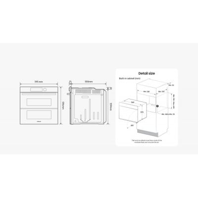 Horno SAMSUNG NV7B4550UAB/U1