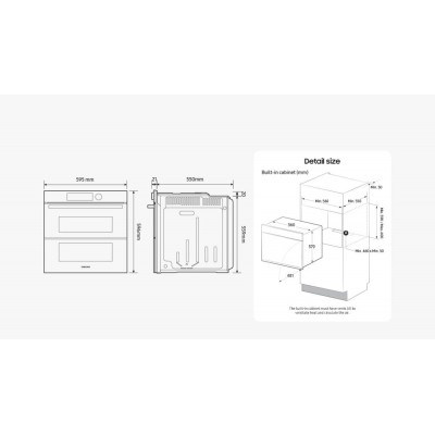 Horno SAMSUNG NV7B5750TDK/U1