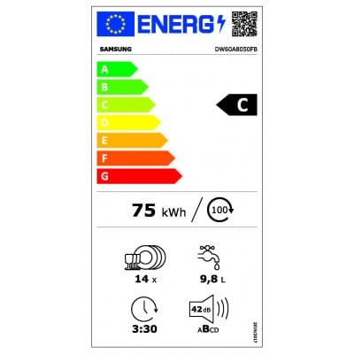 Lavavajillas SAMSUNG DW60A8050FB/ET