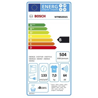 Secadora BOSCH WTN85201ES