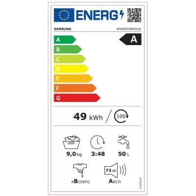 Lavadora SAMSUNG WW90T684DLN/S3