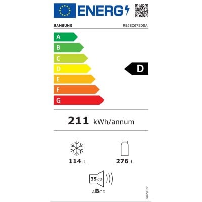 Combi SAMSUNG RB38C675DSA/EF