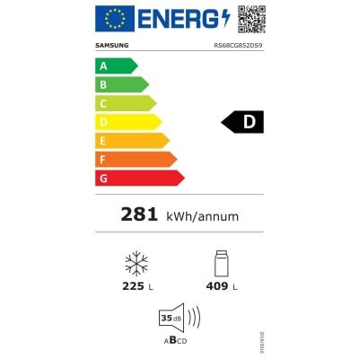 Frigorífico SAMSUNG RS68CG852DS9EF