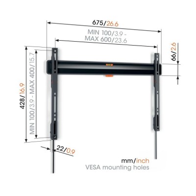 Soporte TV VOGEL'S TVM 3603 40"-100"