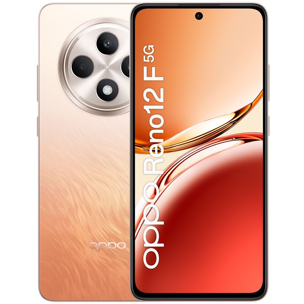 Smartphone OPPO Reno 12 F Naranja 8...