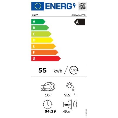 Lavavajillas HAIER XS 6A0M4PDB
