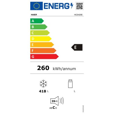 Congelador Arcón HAIER HCE420E