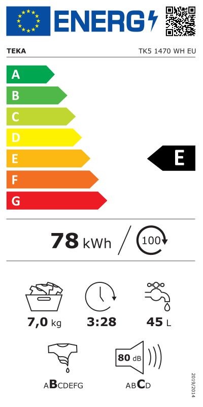 Etiqueta de Eficiencia Energética - 113910012 