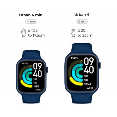 Smartwatch KSIX Urban 4 Mini Black