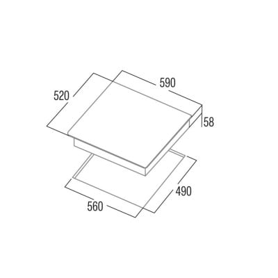 Placa Inducción CATA IBS 6303 E2 BK