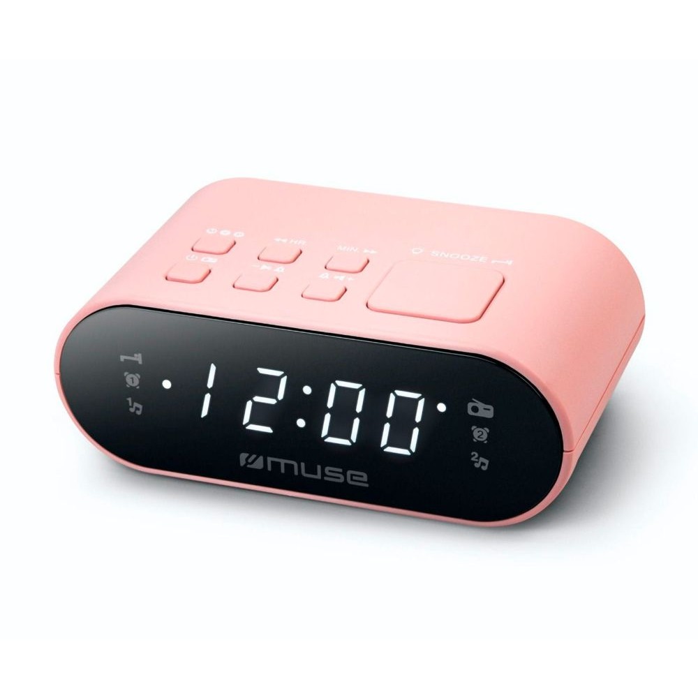 Despertador MUSE M-10 Rosa