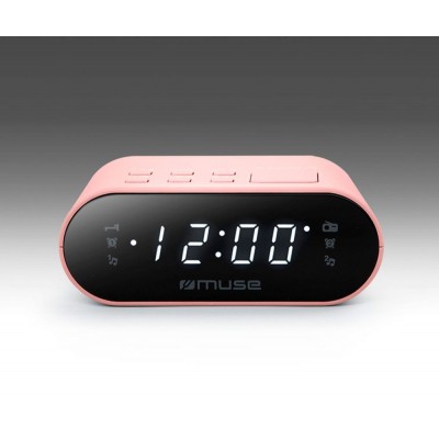 Despertador MUSE M-10 Rosa