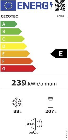 Etiqueta de Eficiencia Energética - 2728