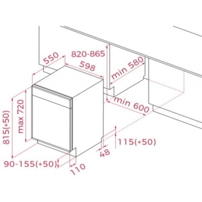 Lavavajillas TEKA DFI 46740